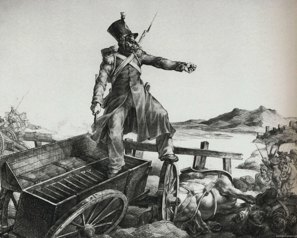 Théodore Géricault. Artillery Box (Charging Box)