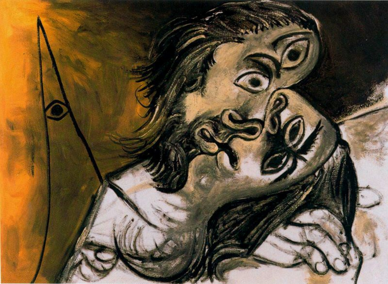 picasso kiss painting