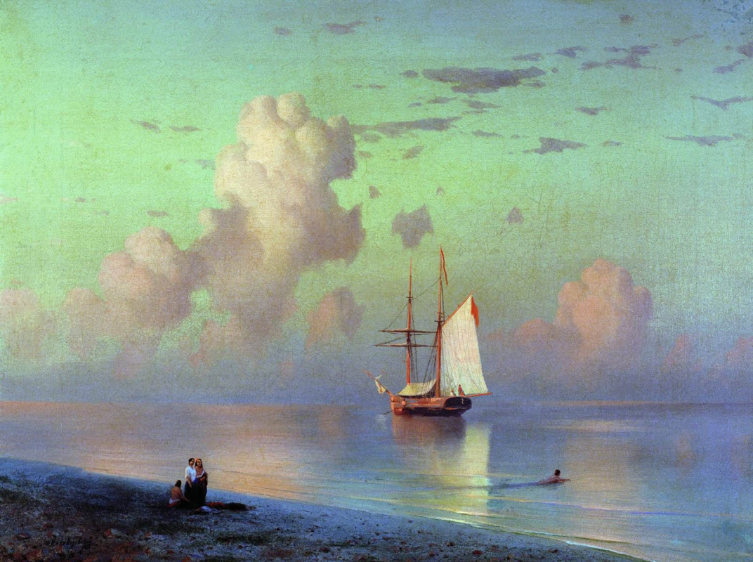 Ivan Aivazovsky. Sunset