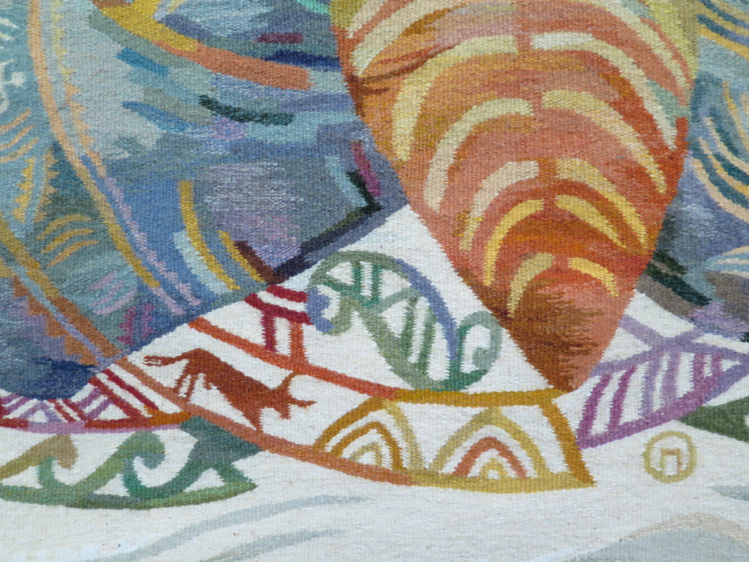The tapestry "Pravda marks"