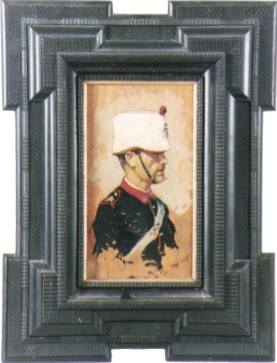 Michele Pietro Cammarano. Male figure of a soldier
