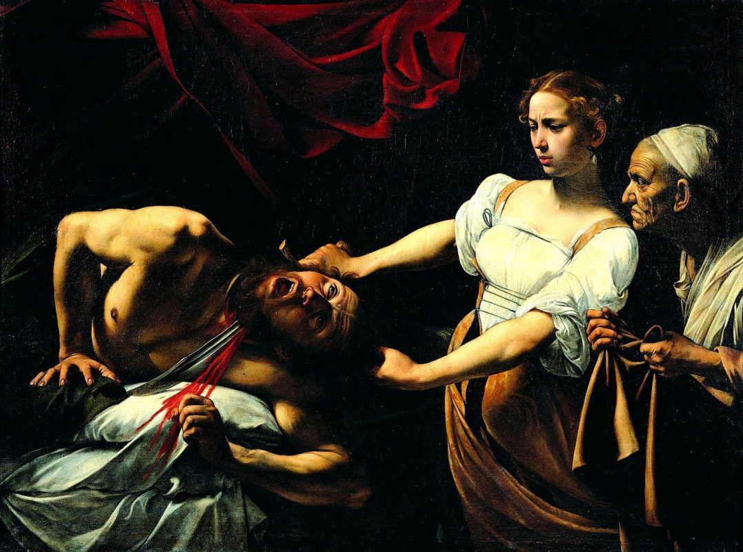 Michelangelo Merisi de Caravaggio. Judith killing of Holofernes