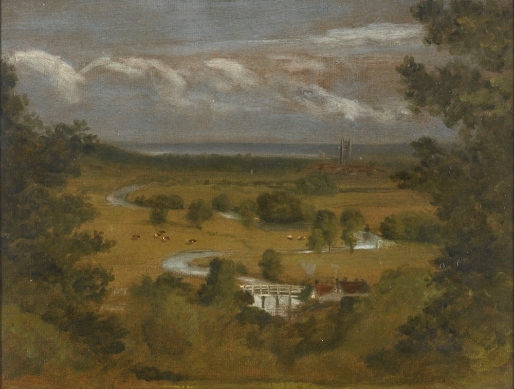 John Constable. Dedham