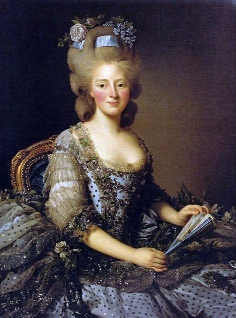 Alexander Roslin. Portrait of Archduchess Maria Amalia of Austria (1746-1804)