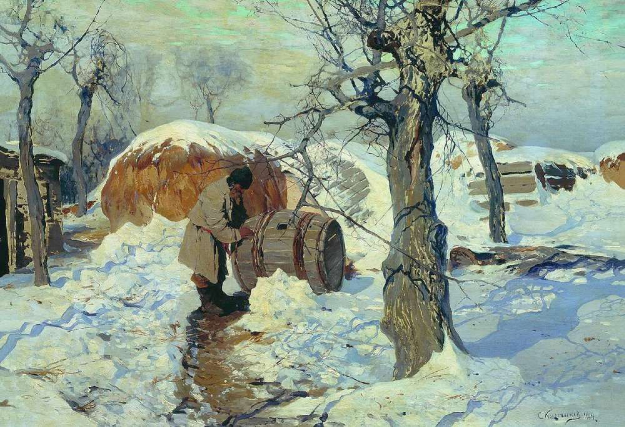 Март картины русских художников
