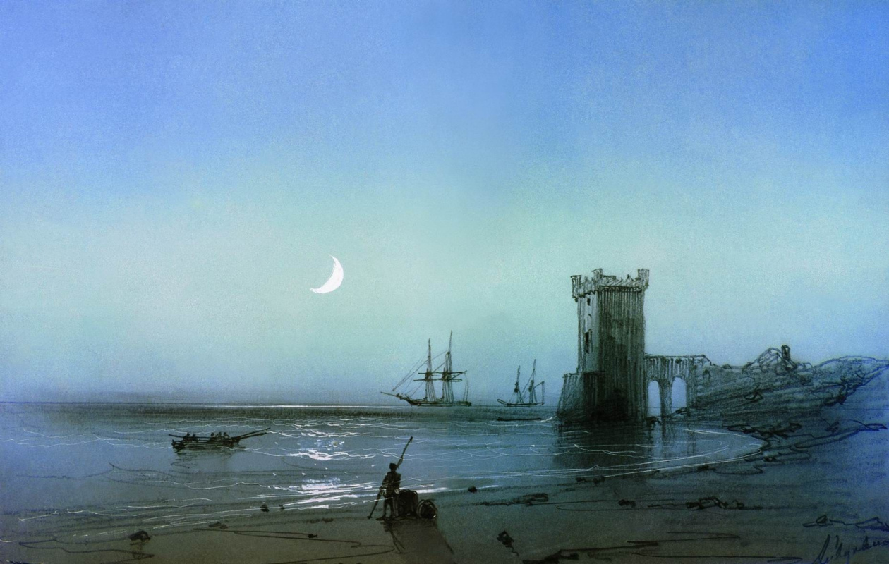 Ivan Aivazovsky. Sea landscape