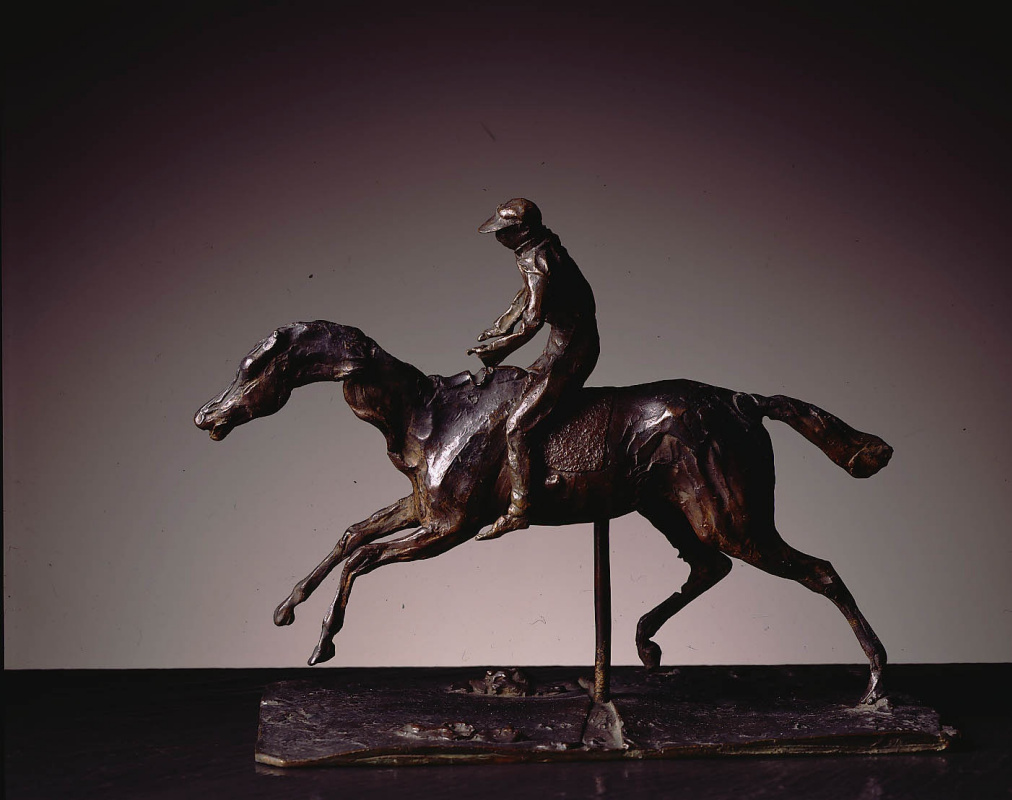 Edgar Degas. Horse and rider