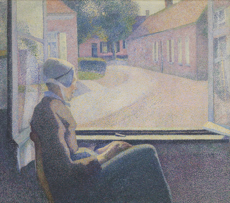 Анри ван де Велде. Женщина, сидящая у окна