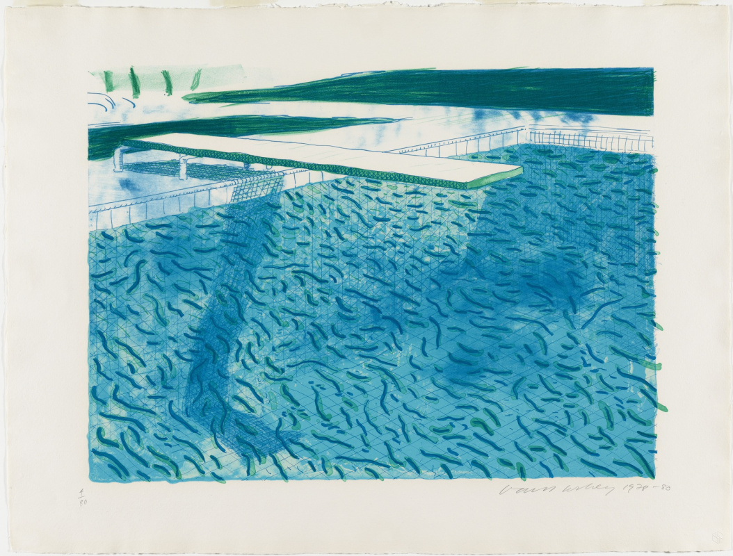 David Hockney. Pool