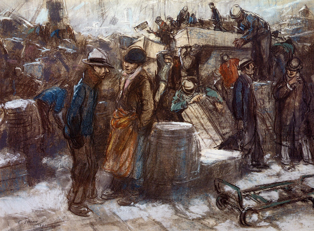 Эверетт шинн картины