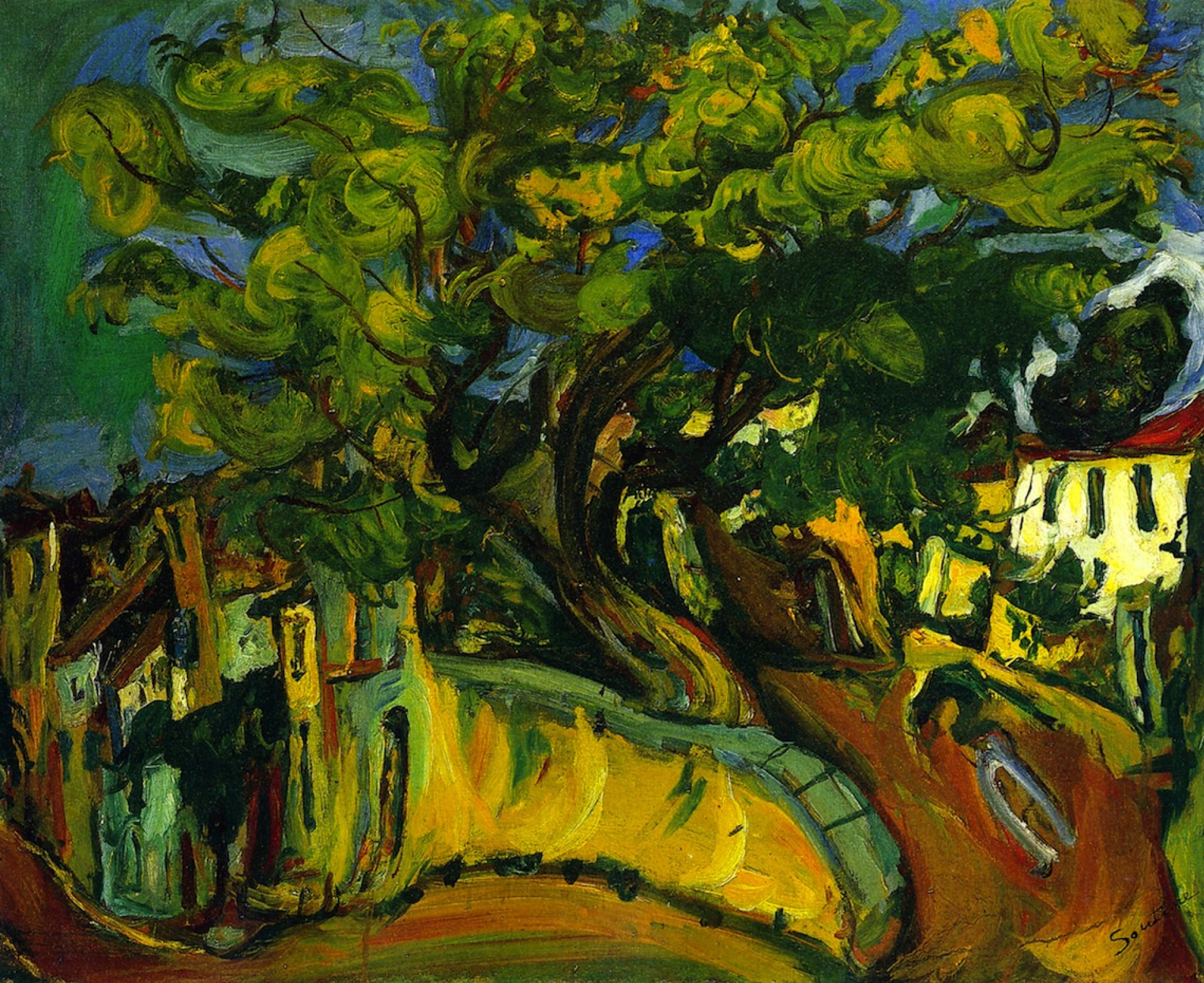 chaim soutine landscapes