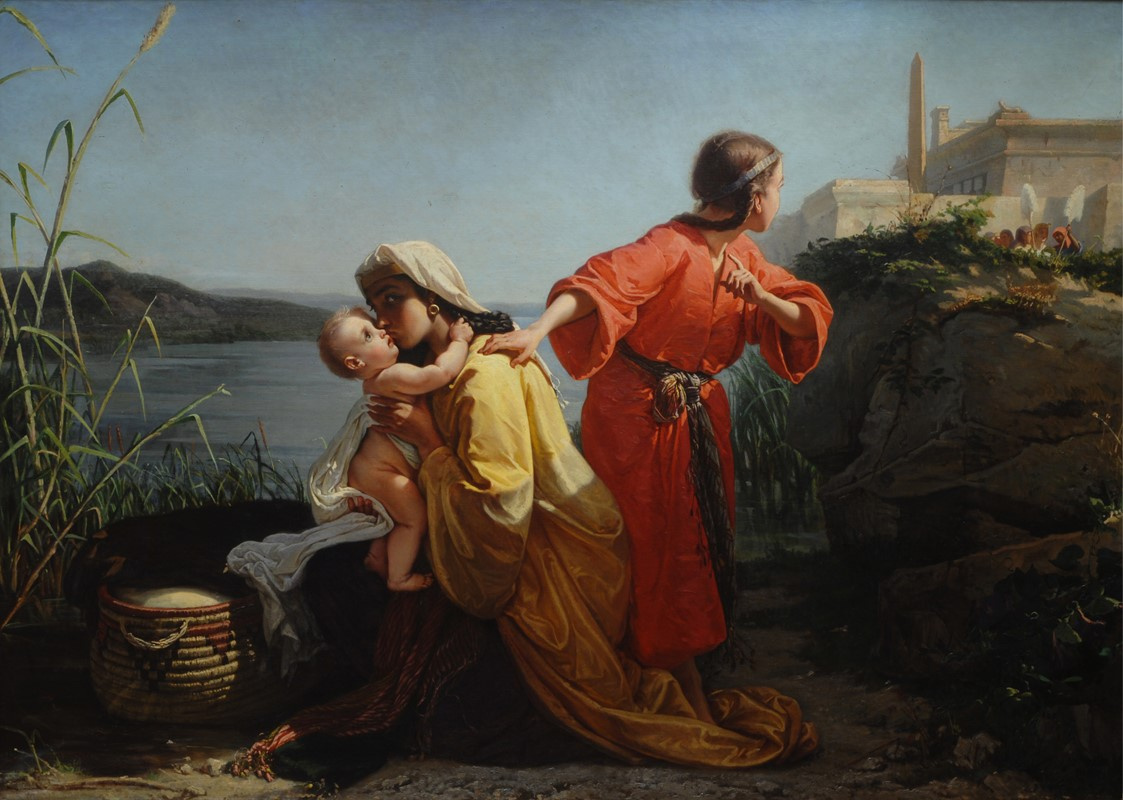 Giuseppe Mancinelli. The discovery of Moses