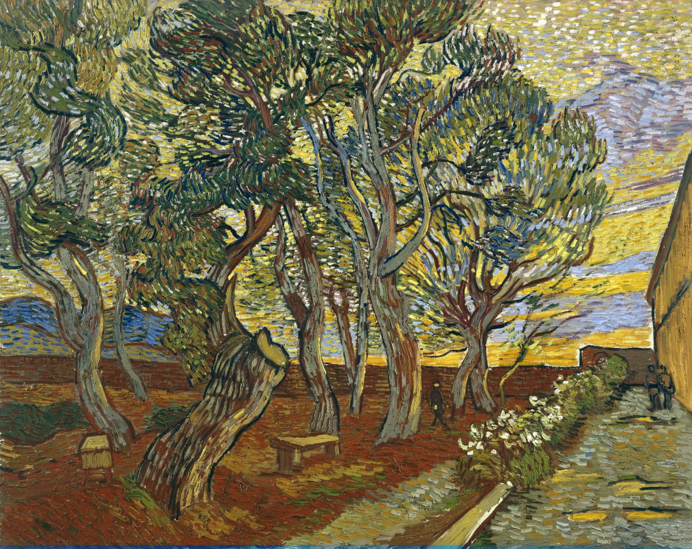 Vincent van Gogh. Shelter garden