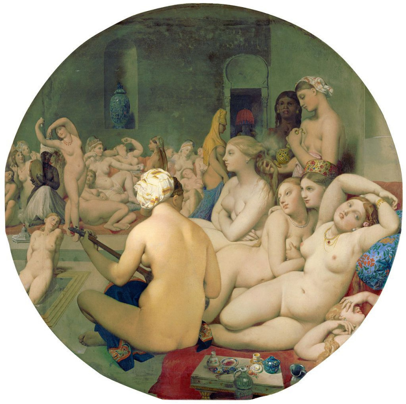 Jean Auguste Dominique Ingres. Turkish baths