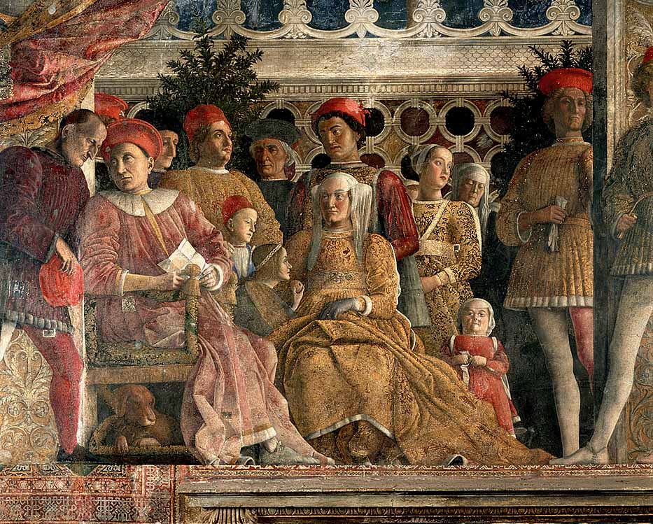 Andrea Mantegna. The Court Of Mantua