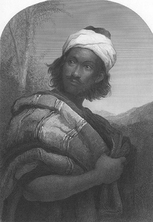 John Everett Millais. Moorish warlord