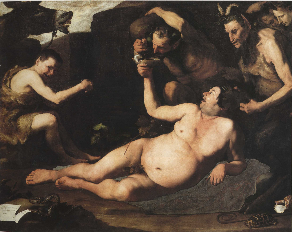 Jose de Ribera. Drunken Silenus
