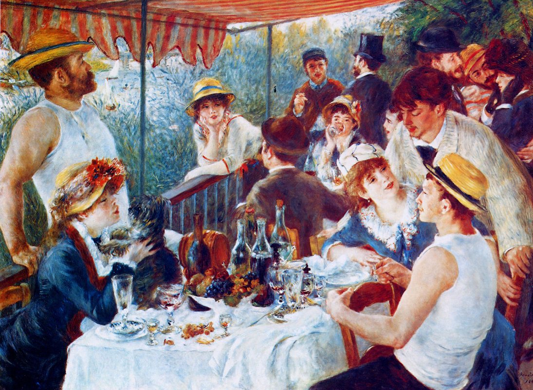 Luncheon of the boating party