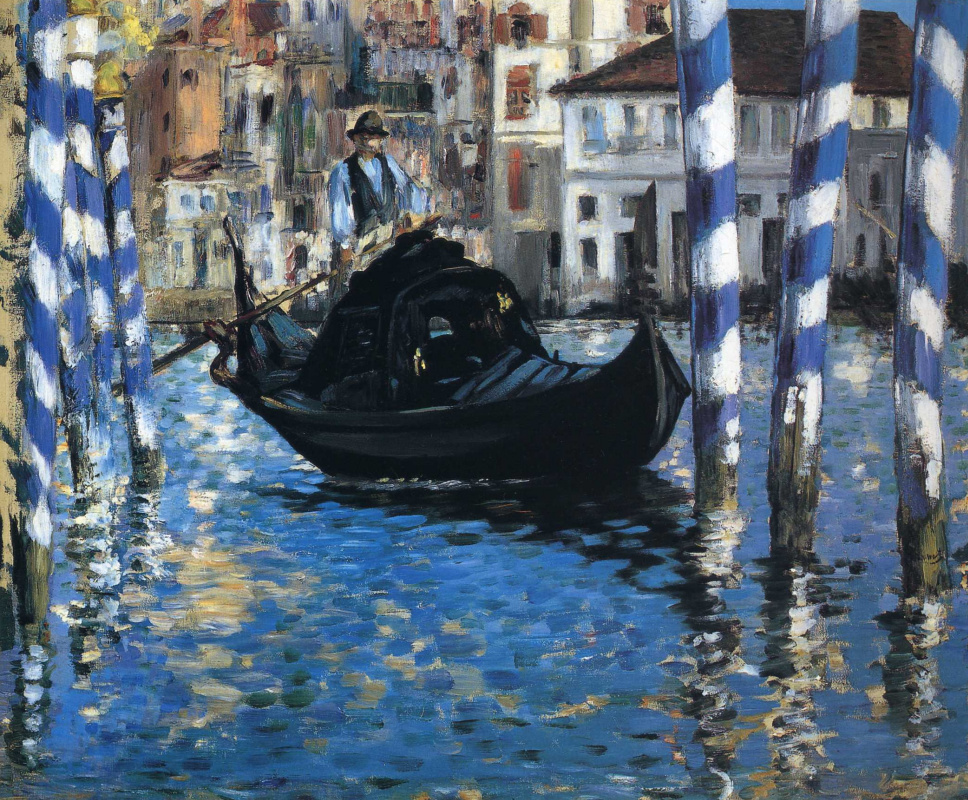 Эдуар Мане. Большой Канал в Венеции (Голубая Венеция)