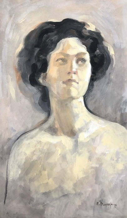 Mikhail Fedorovich Shemyakin. Women's portrait