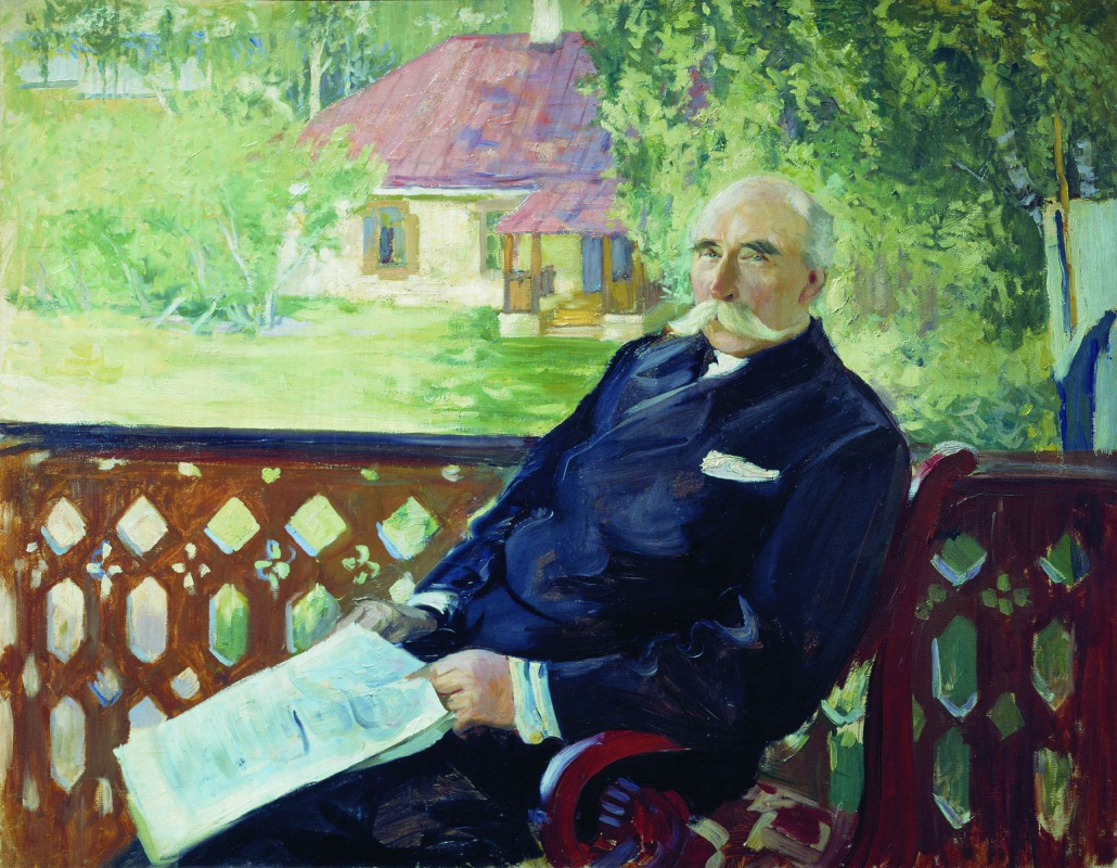 Boris Kustodiev. Portrait Of N.. Podmazova
