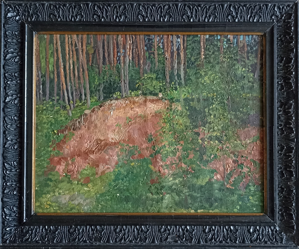 Meer Mikhailovich Gokhshteyn. Forest landscape