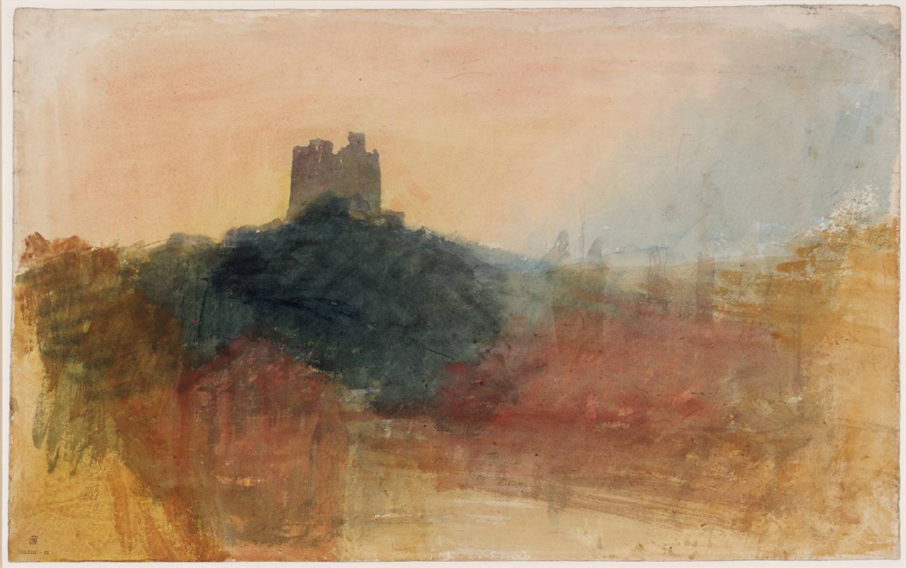 Joseph Mallord William Turner. Castle NOREM at dawn
