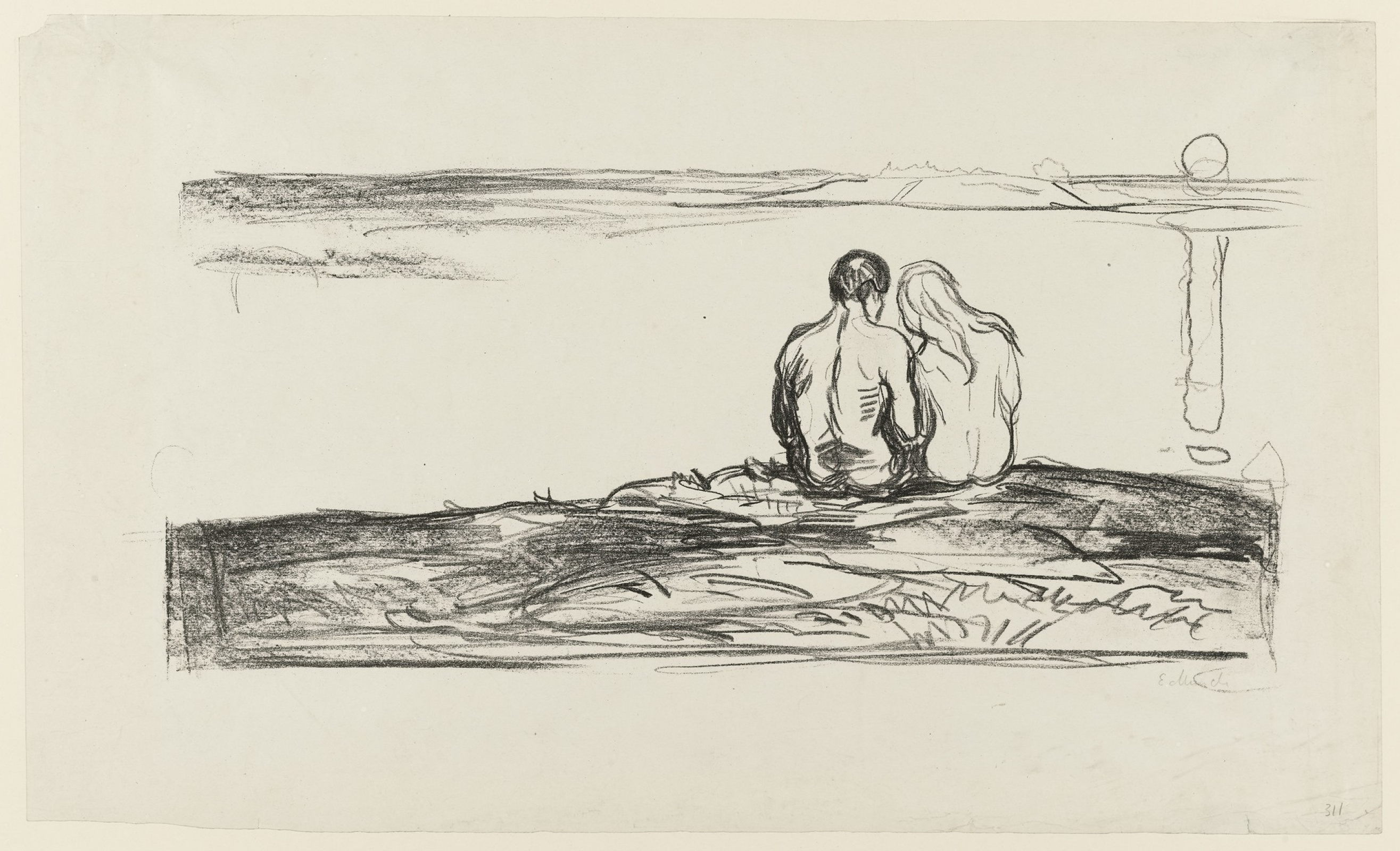 Alfa e ômega, Edvard Munch