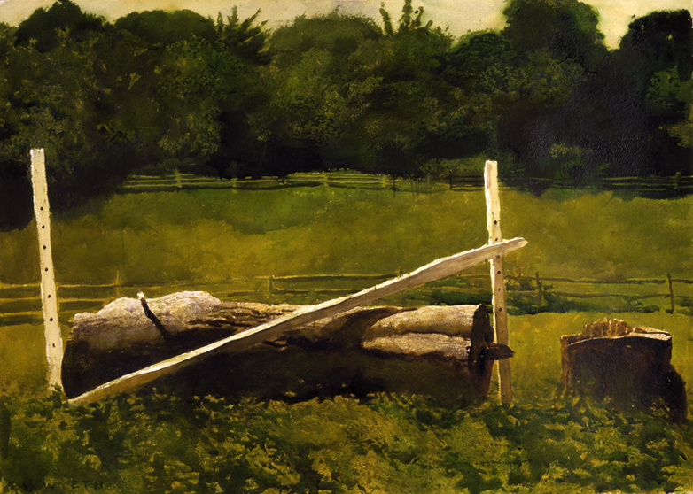 Jamie Wyeth. Barrier