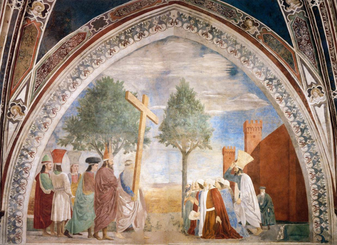 Piero della Francesca. The Exaltation Of The Cross