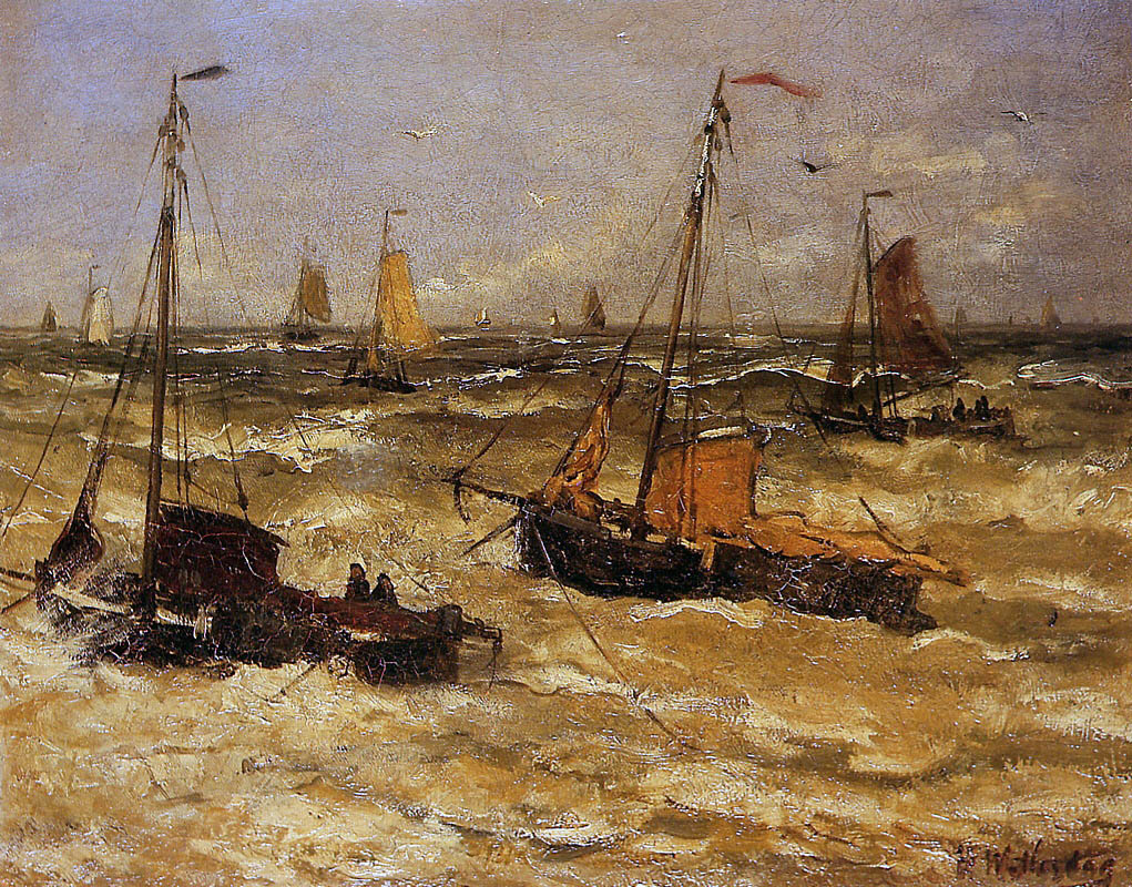 Hendrik Willem Mesdag. Ship