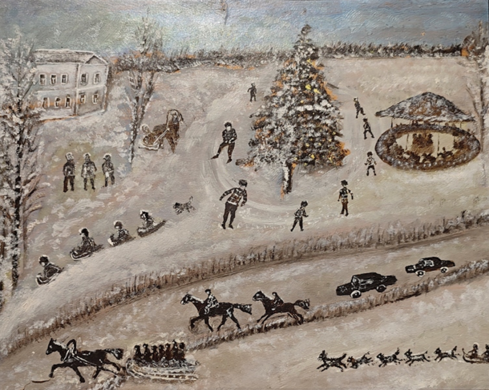 Pavel Petrovich Leonov. Winter