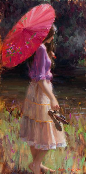 Bryce Liston. Pink umbrella