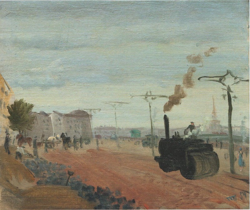 Vladimir Arievich Grinberg. Road repair