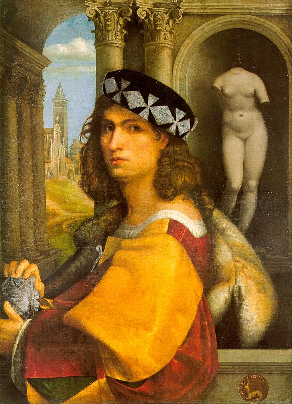 Domenico Capriolo. Portrait of a man