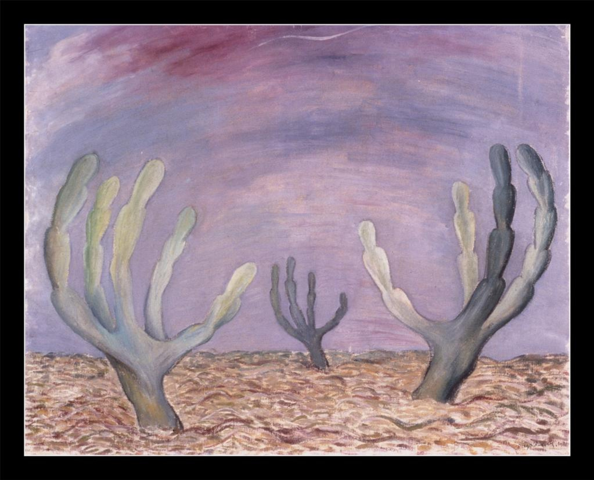 diego rivera cactus painting