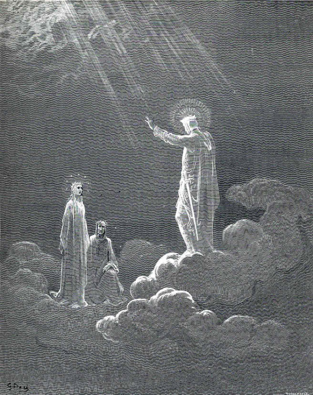Paul Gustave Dore. Illustration for the "Divine Comedy"