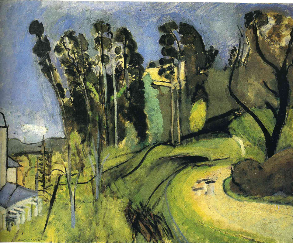 Henri Matisse. The Montalban. Landscape
