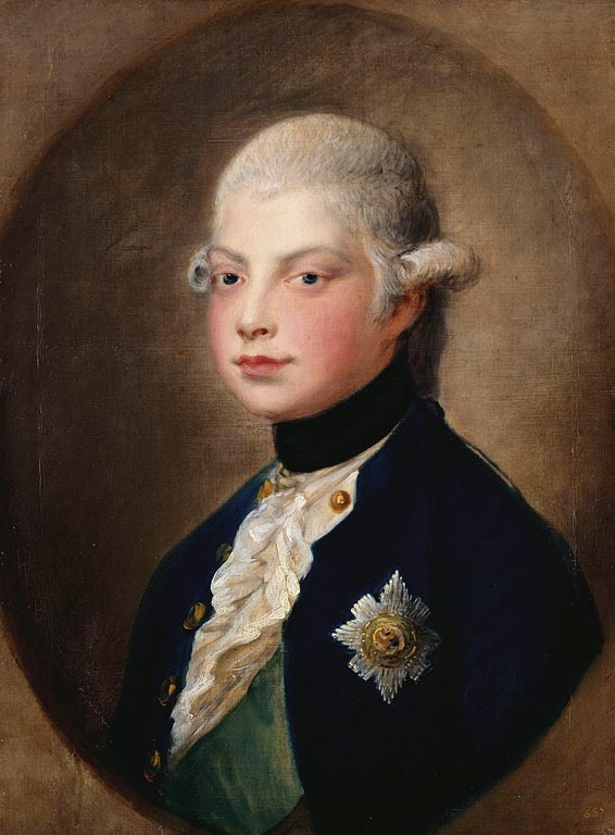Thomas Gainsborough. Prince William, later Duke of Clarence