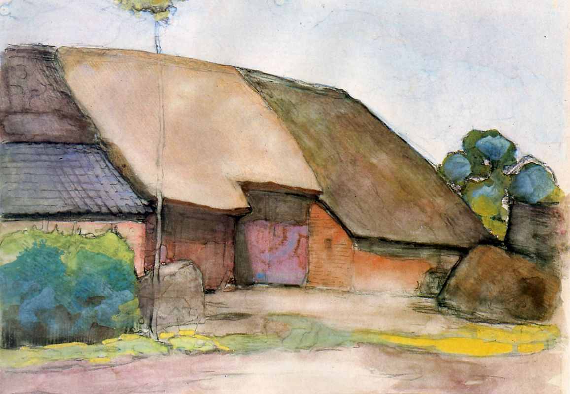 Piet Mondrian. Little farm in Nistelrode
