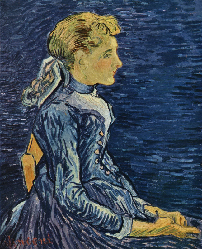 Vincent van Gogh. Portrait of Mademoiselle Rav