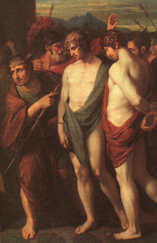Benjamin West. Pylades and Orestes sacrificed