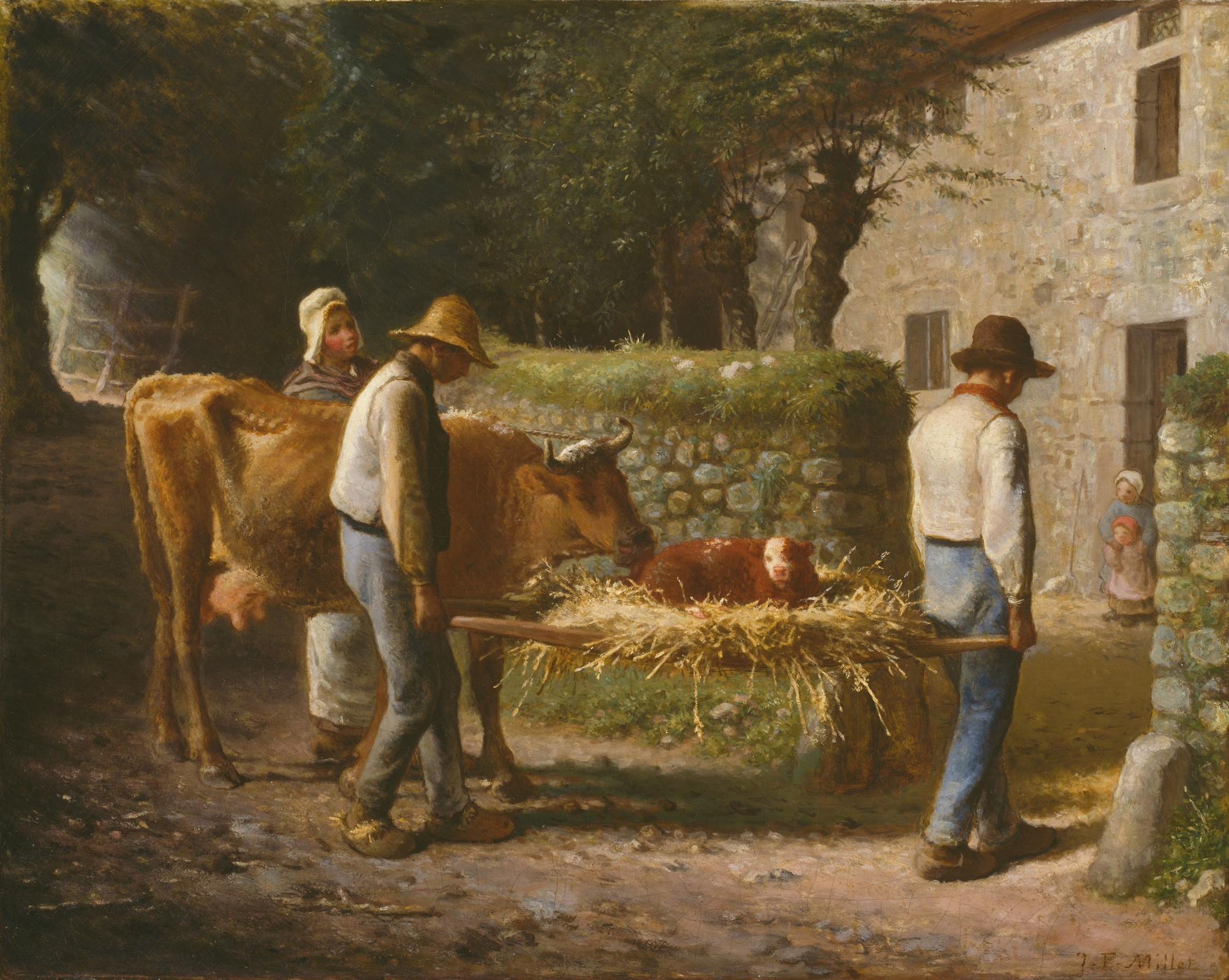 peasants working in the field