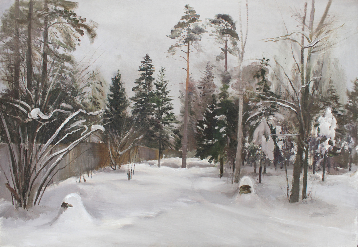 Igor Vladimirovich Mashin. Winter Forest