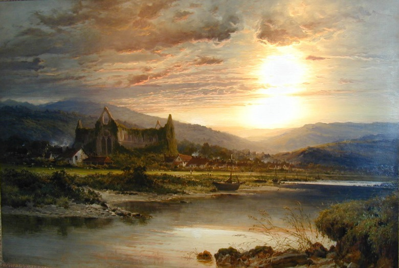 Benjamin Williams Leader. Abbey Tintern
