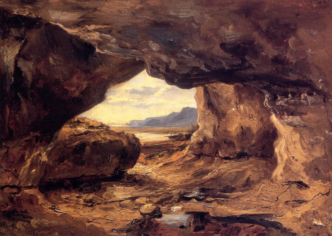 Пьер Этьен Теодор Руссо картина пещера