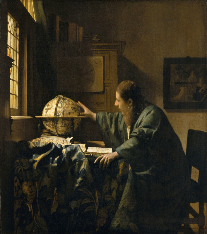 Jan Vermeer. Astronomer