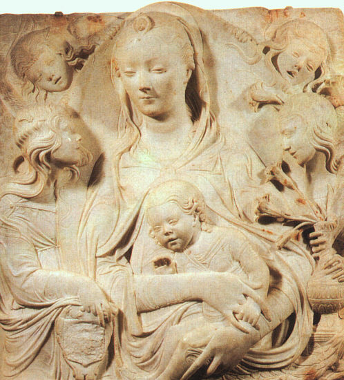 Duccio di Buoninsegna. The Madonna and child