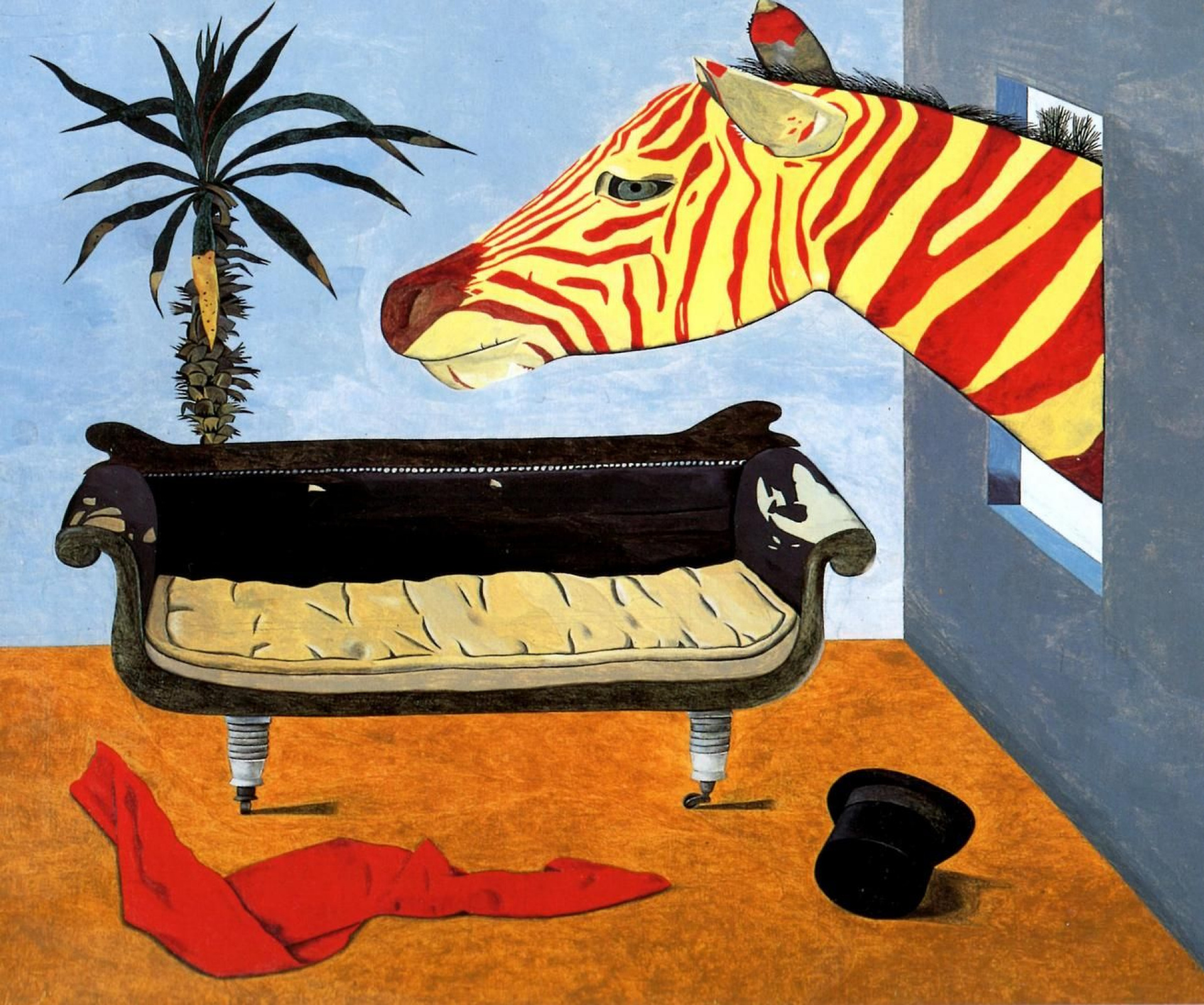 Lucian Freud、The Painter's Room 1943-4