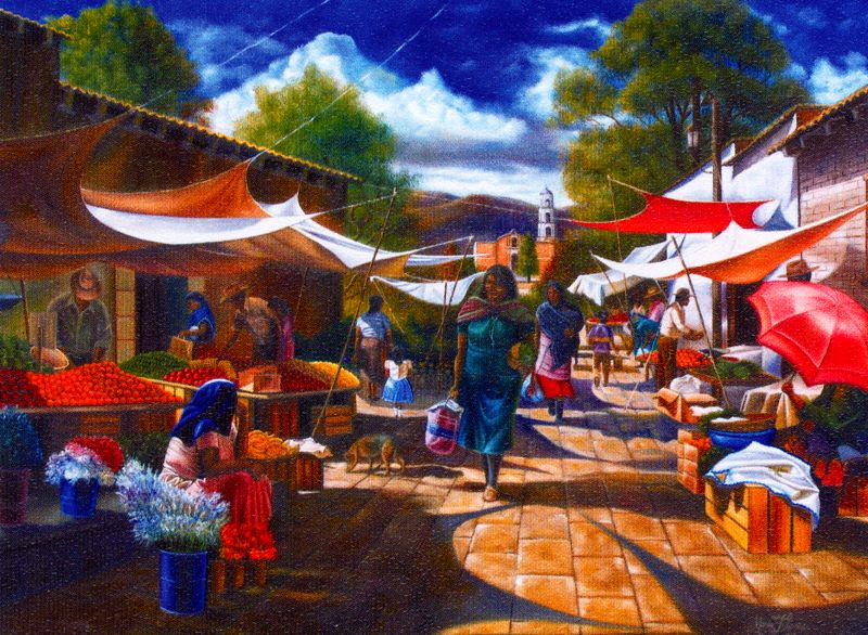 Mario Flores. Market 2